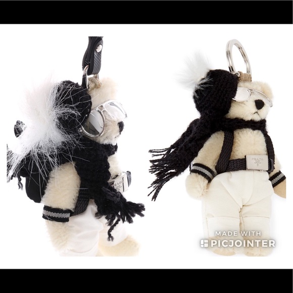 prada bear keychain